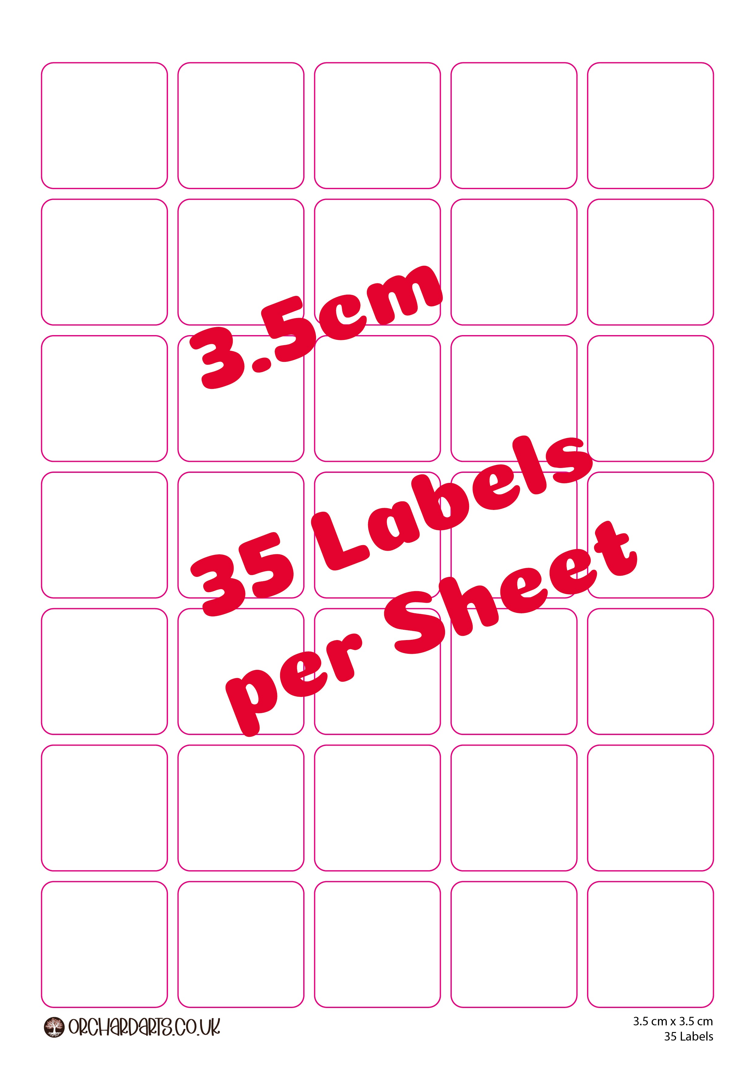 Custom Square Labels Logo * Personalised Stickers * Business Labels *