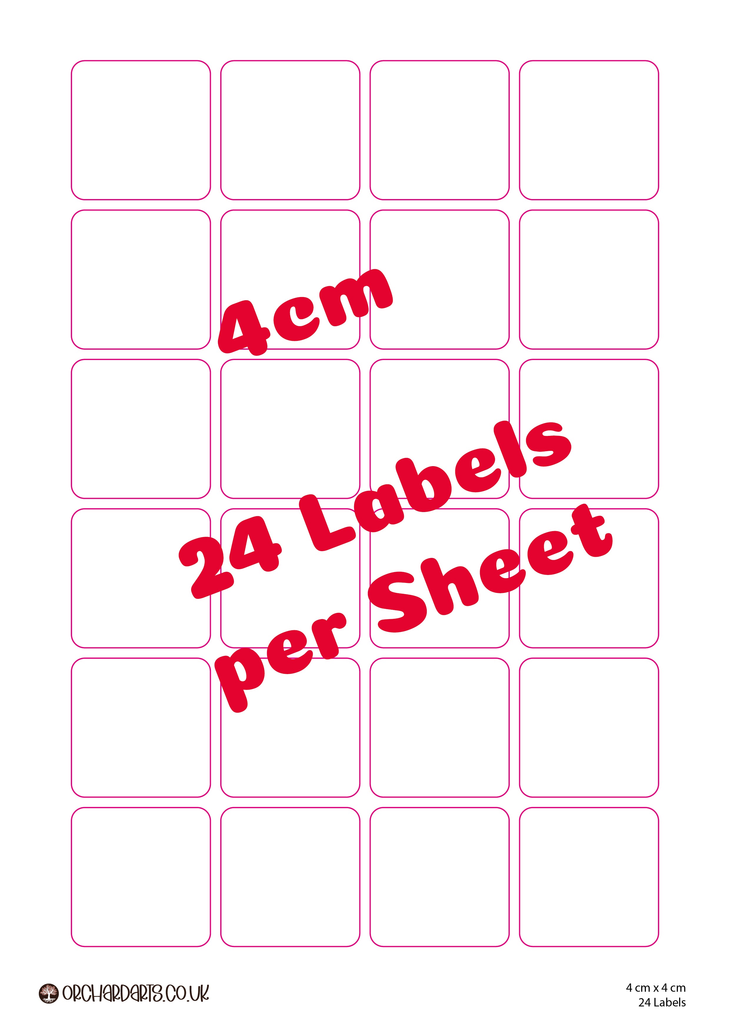 Custom Square Labels Logo * Personalised Stickers * Business Labels *