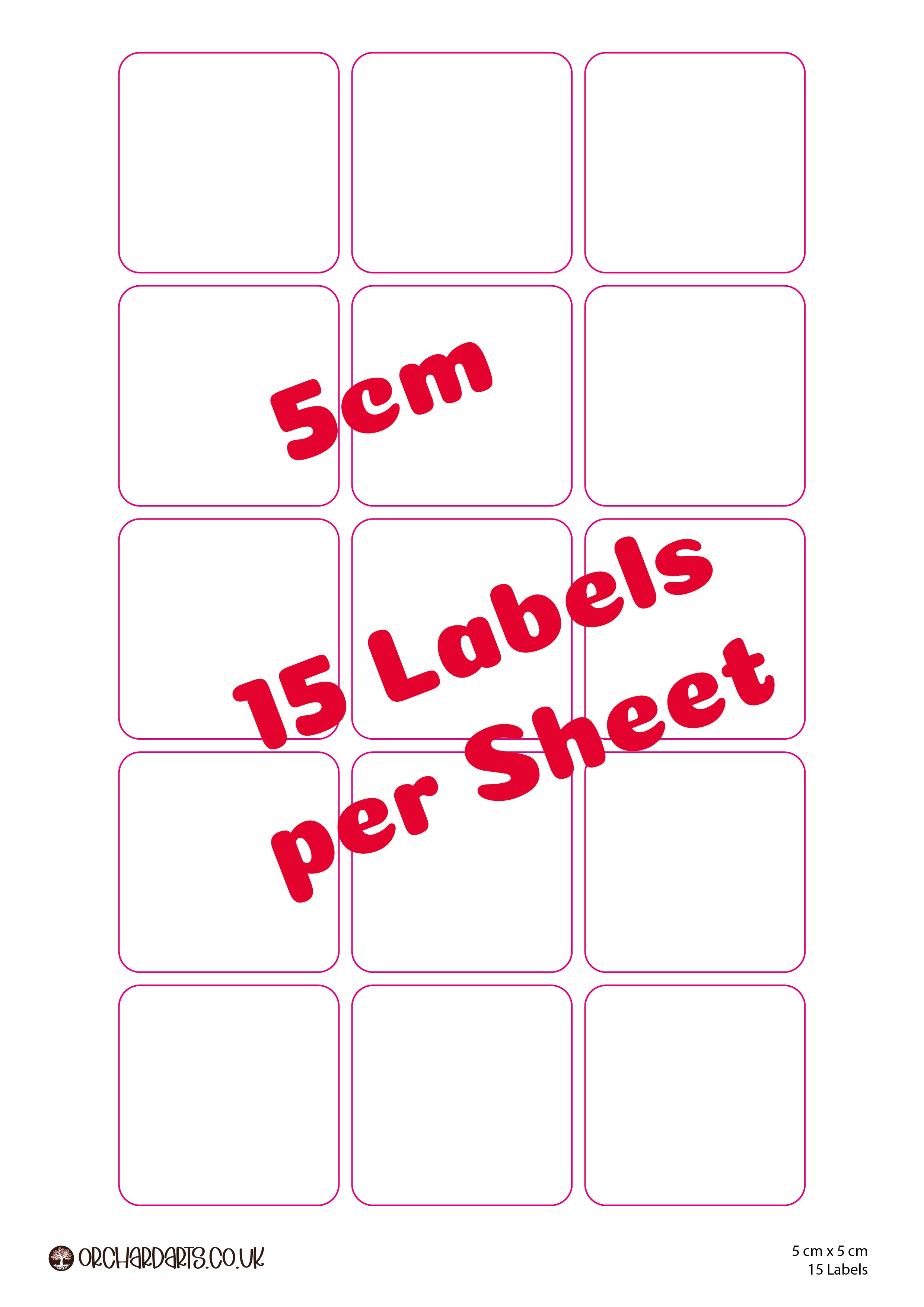 Custom Square Labels Logo * Personalised Stickers * Business Labels *